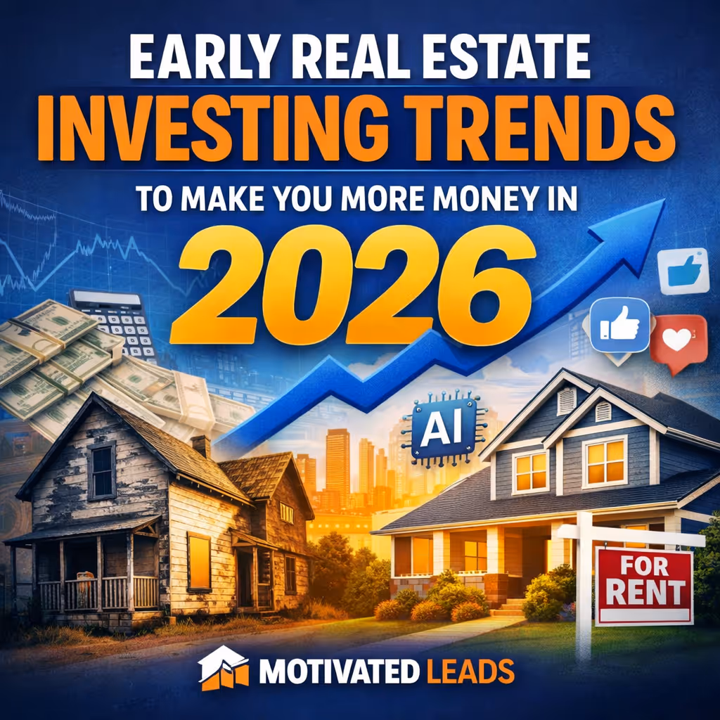 Early Real Estate Investing Trends