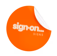 Sign-on Signs Badge