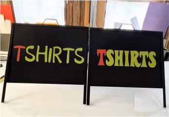 Tshirts Custom Sign