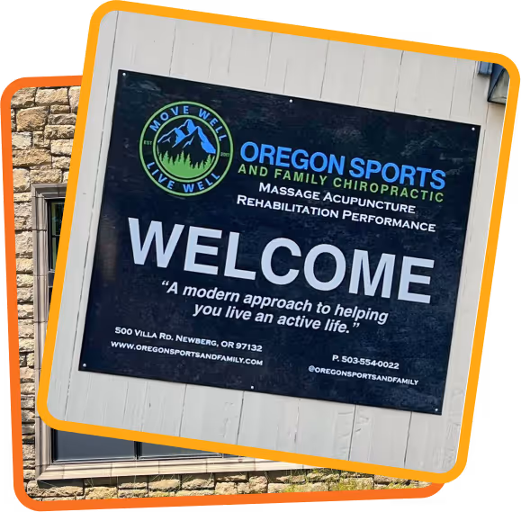 Brand visibility with a custom sign
