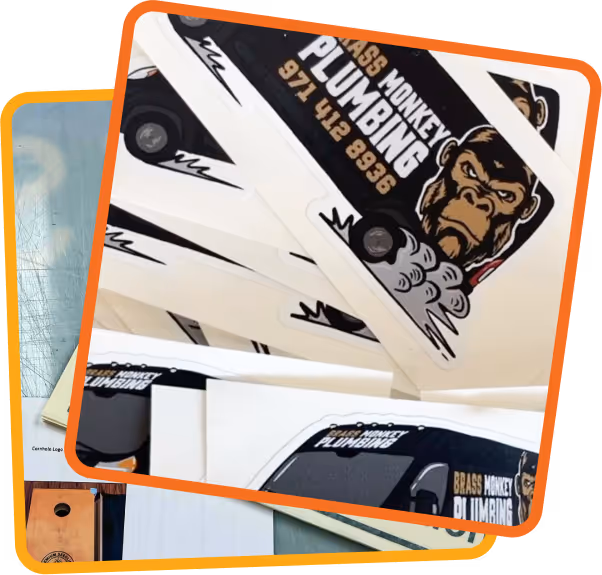 Get noticed easier with custom decals