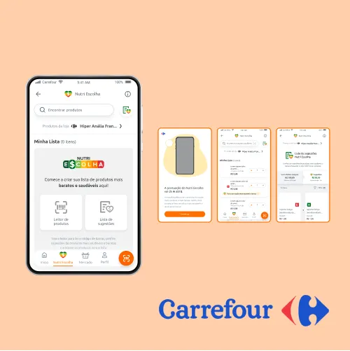 NutriEscolha app screenshot