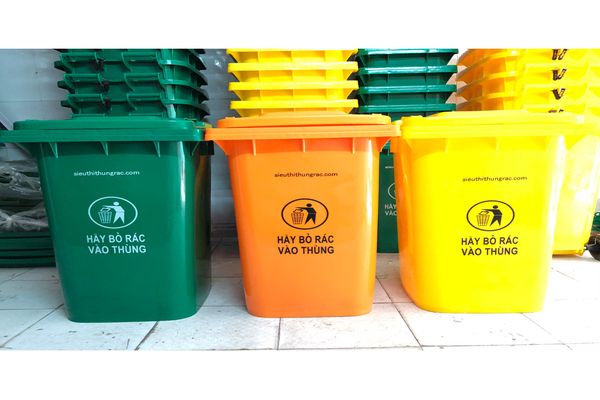 Thùng rác nhựa công nghiệp nhỏ