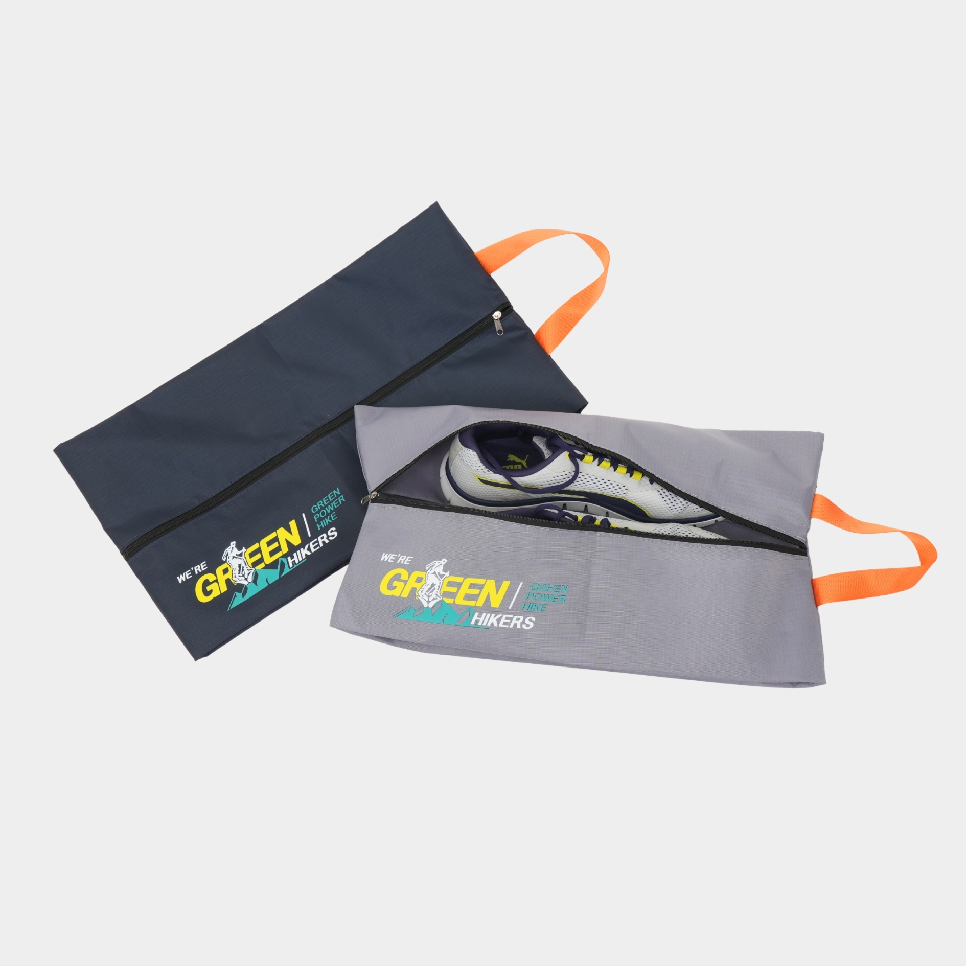 「We're Green Hikers」 多用途鞋袋  “We're Green Hikers” Multipurpose Shoe Bag