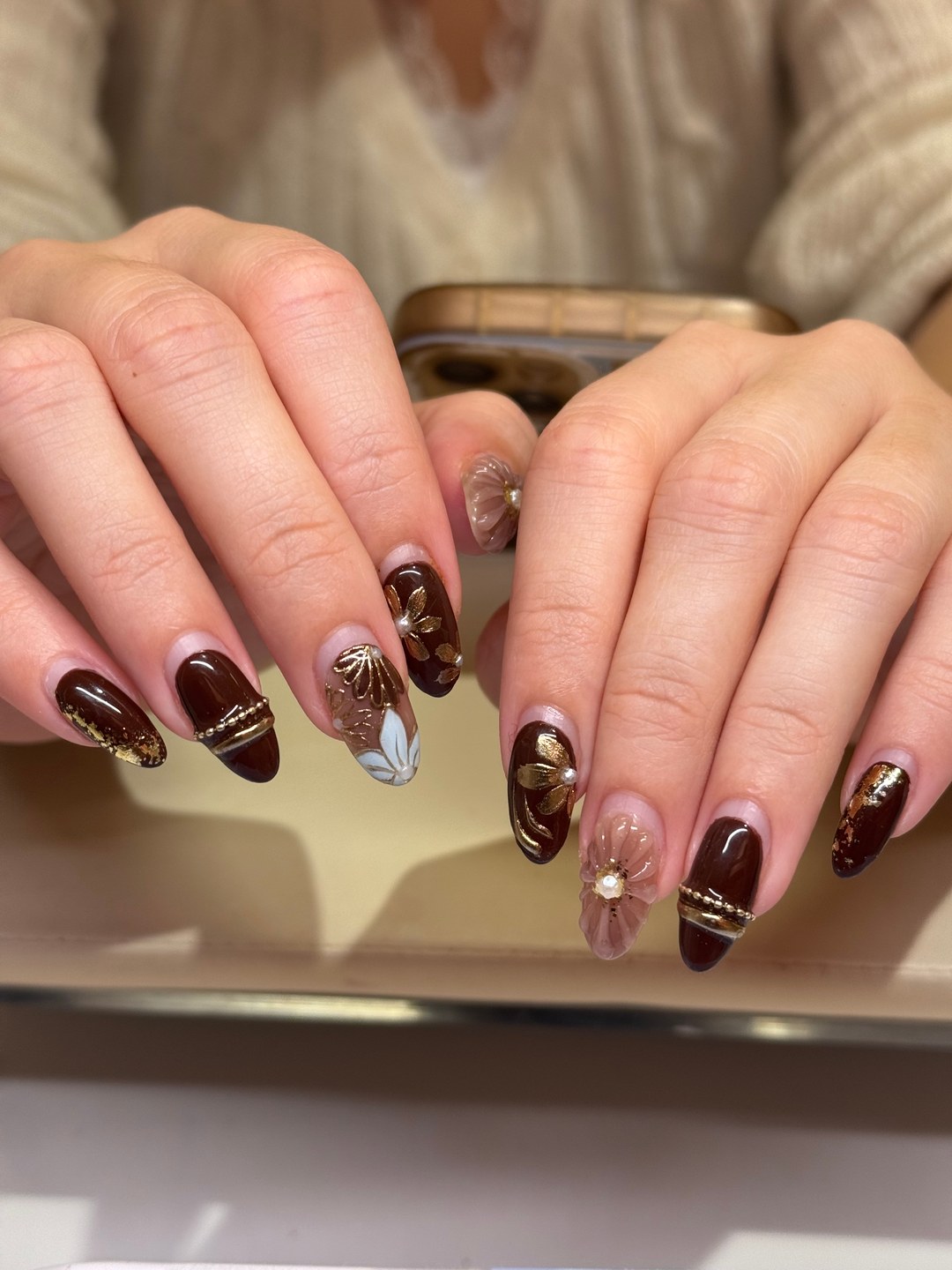 Builder gel after 4 weeks, 1999 House of Nails
