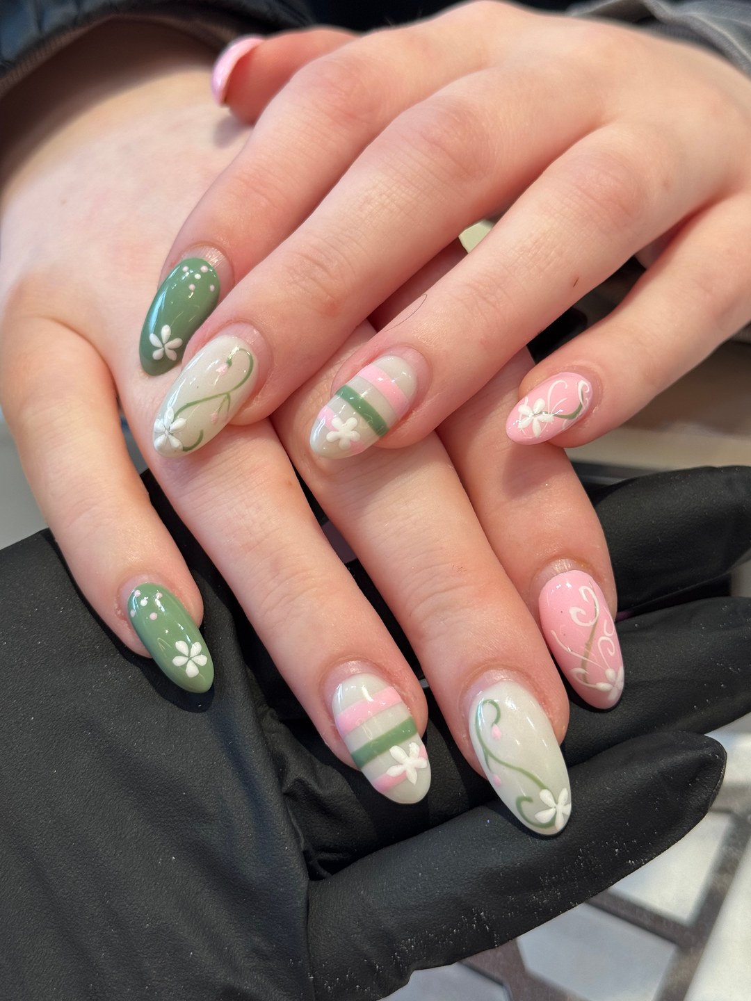 Gel X extensions after 5 weeks, 1999 House of Nails