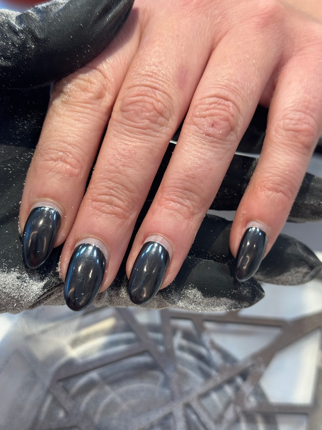 Builder gel after 4 weeks, 1999 House of Nails