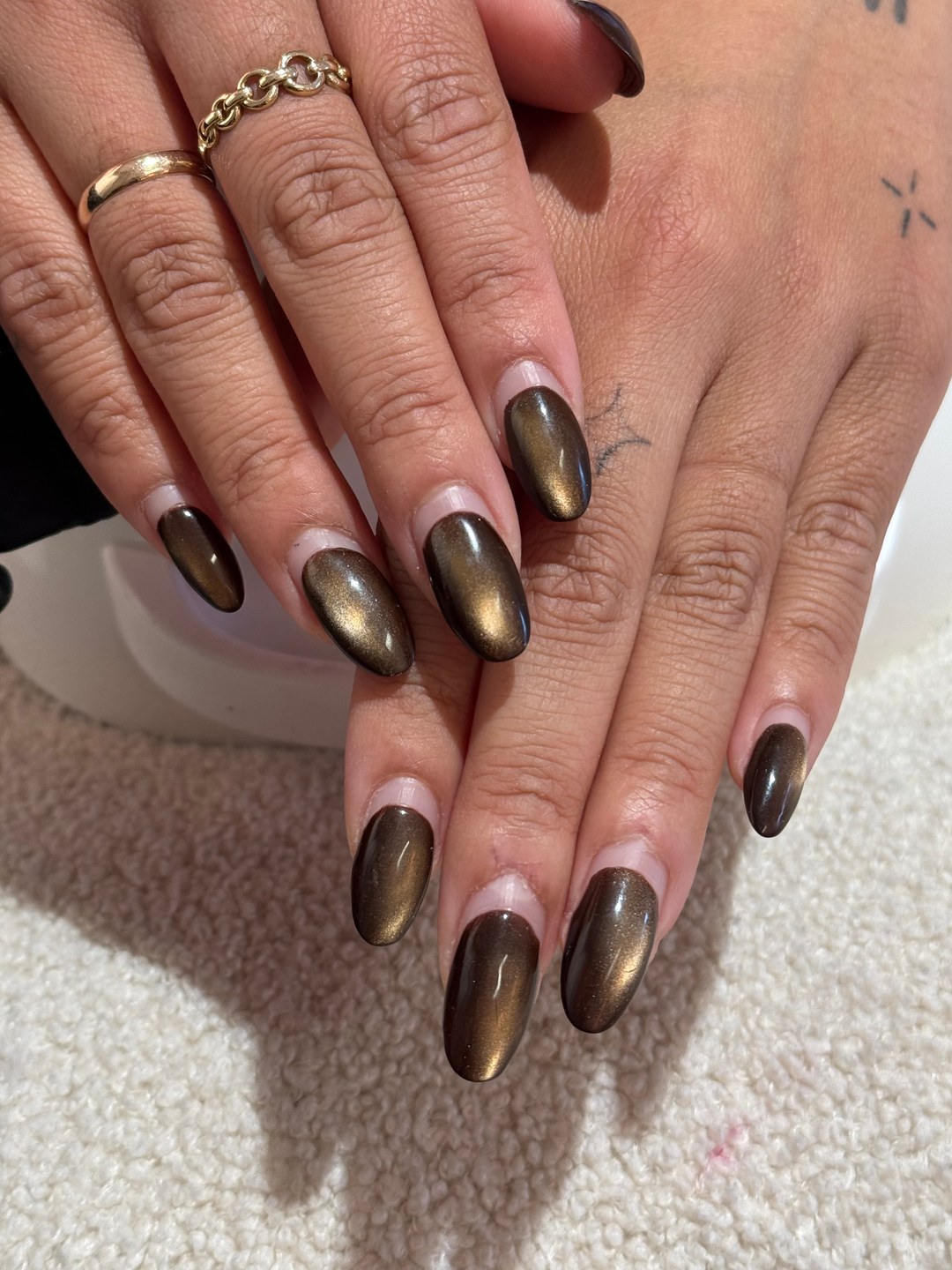 Builder gel after 5 weeks, 1999 House of Nails