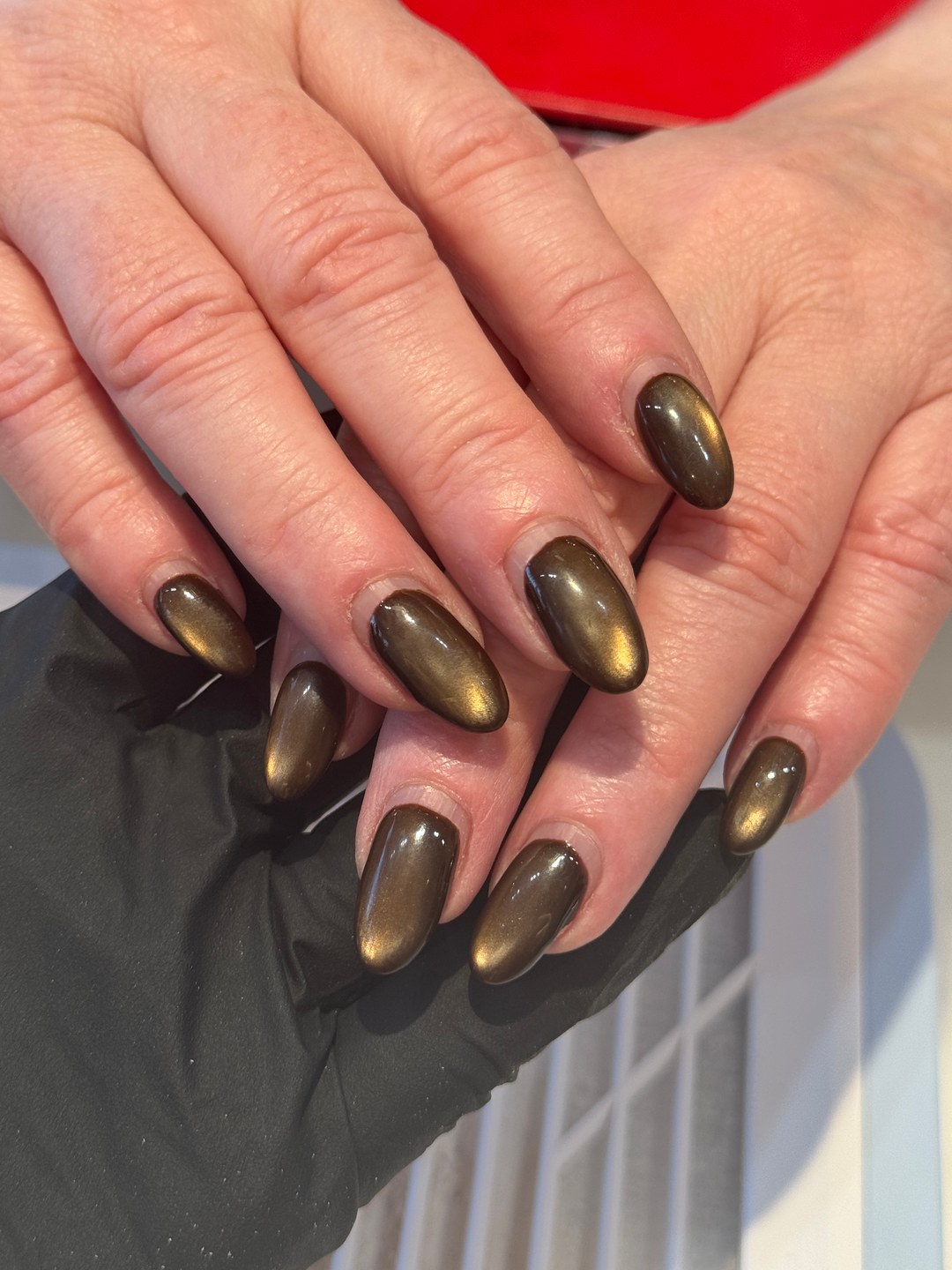 Builder gel after 4.5 weeks, 1999 House of Nails