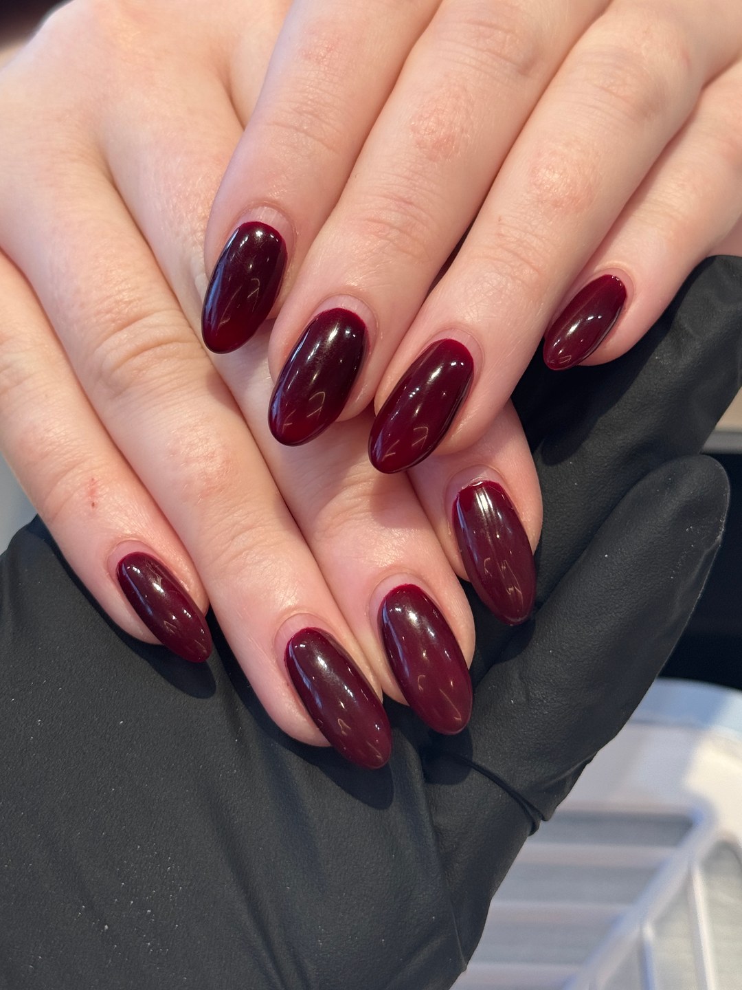 Gel X extensions after 3 weeks, 1999 House of Nails