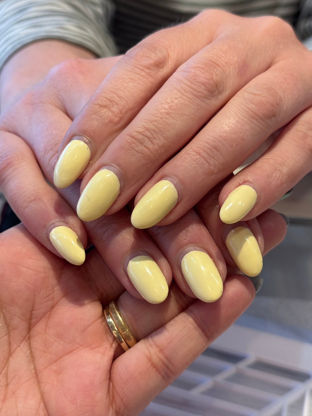 Builder gel after 3.5 weeks, 1999 House of Nails