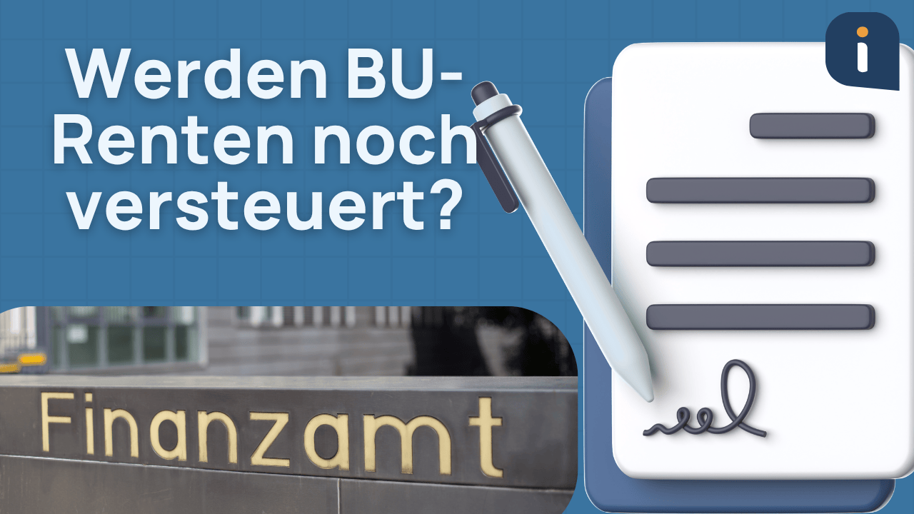 Müssen Sie auf die Berufsunfähigkeitsrente Steuern zahlen?