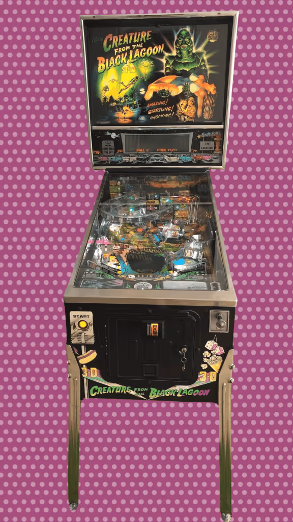 creature from the black lagoon best 90s pinball machine