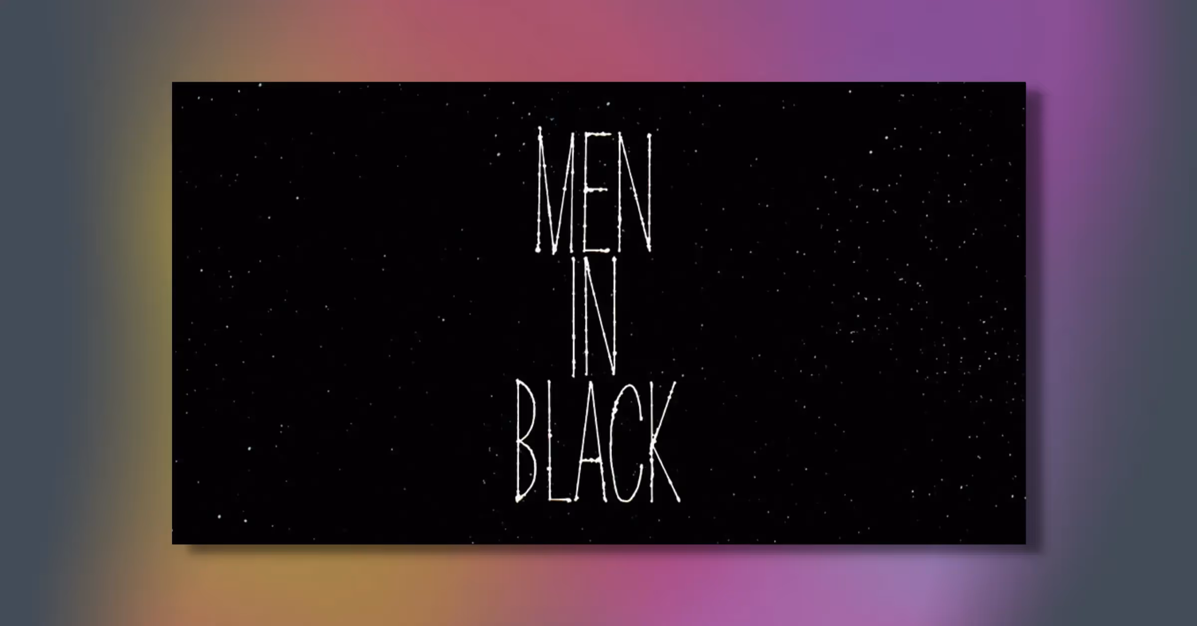 Men in Black Pinball Theme