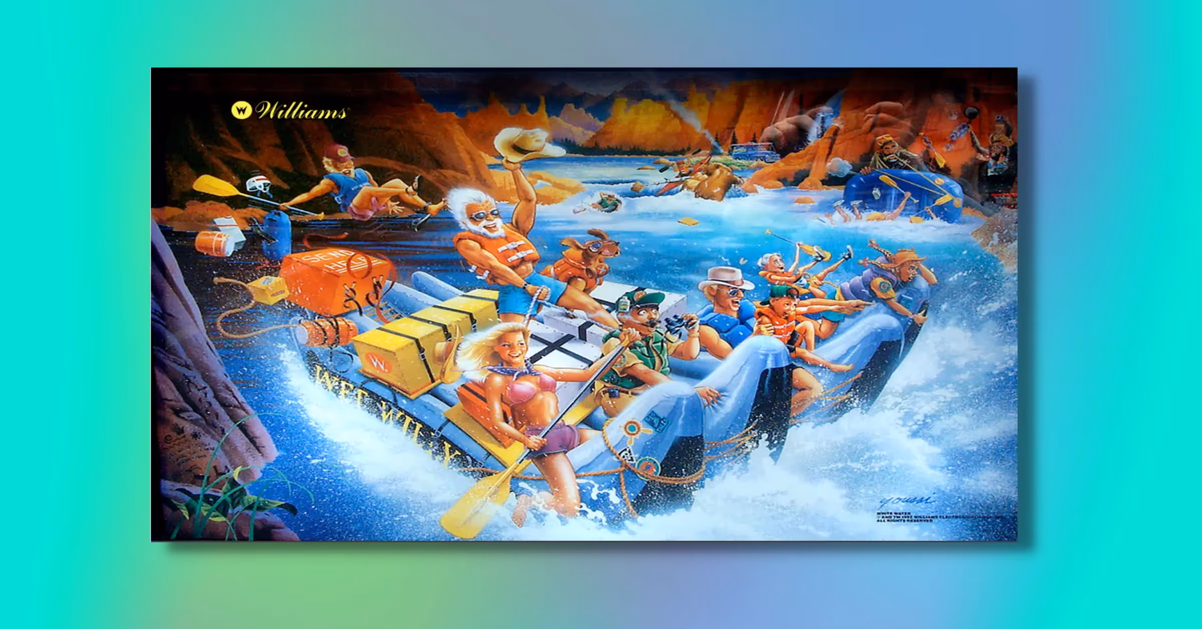 White Water Pinball Theme