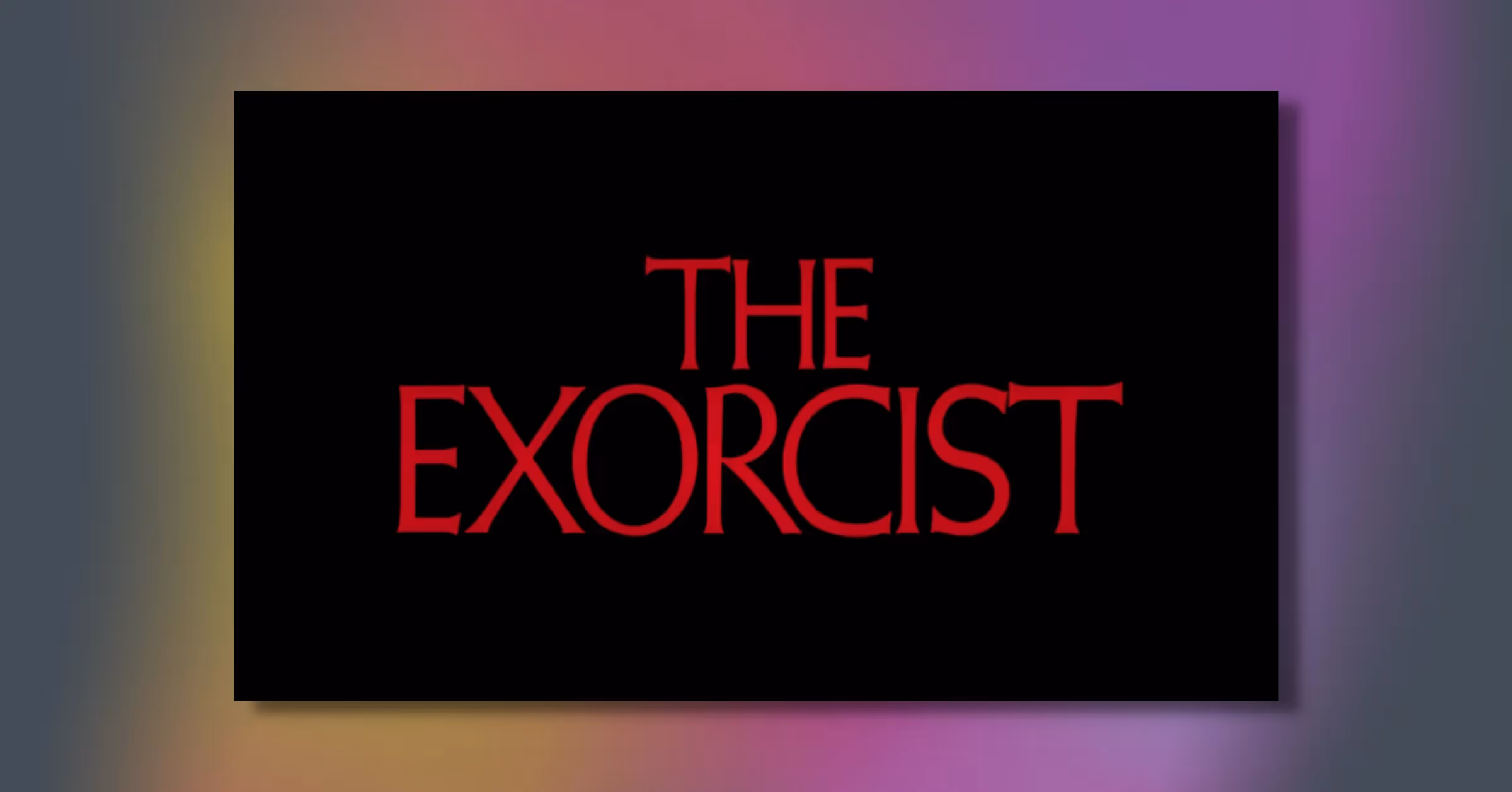 The Exorcist Pinball Theme