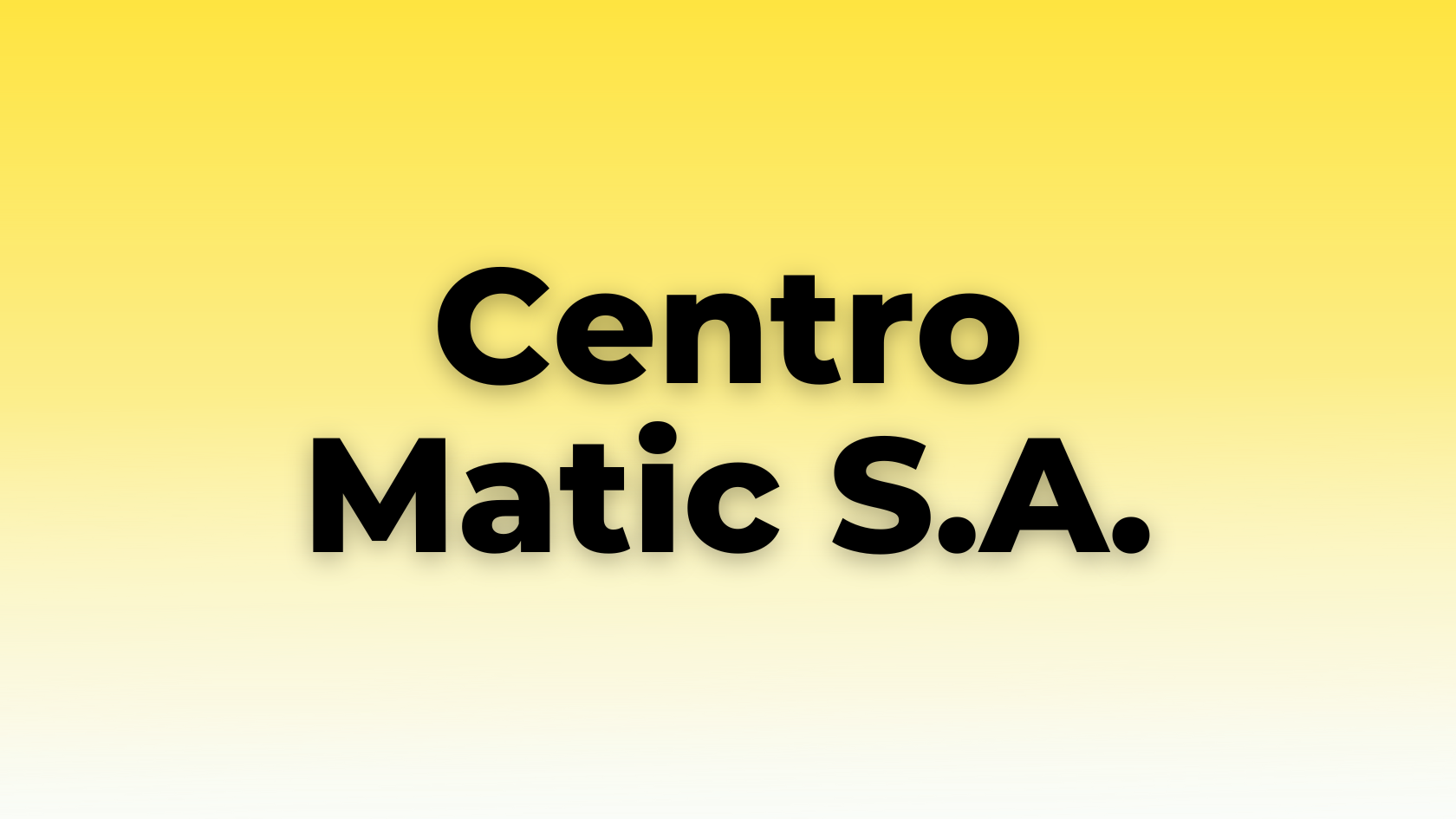 Centro Matic S.A.