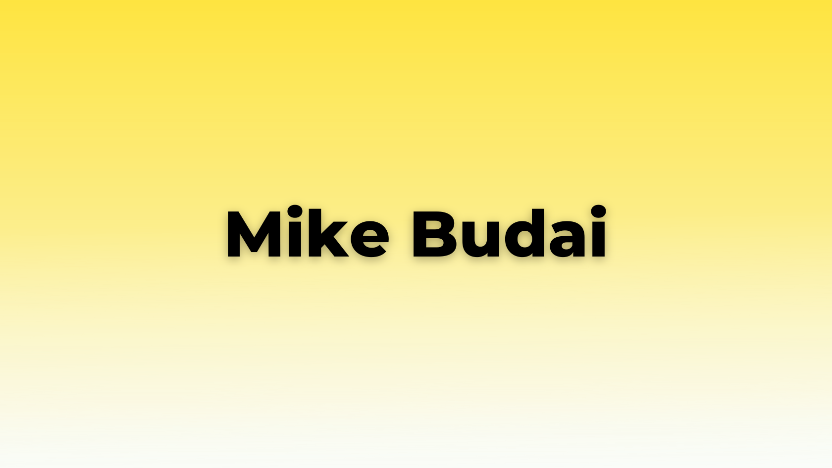 Mike Budai