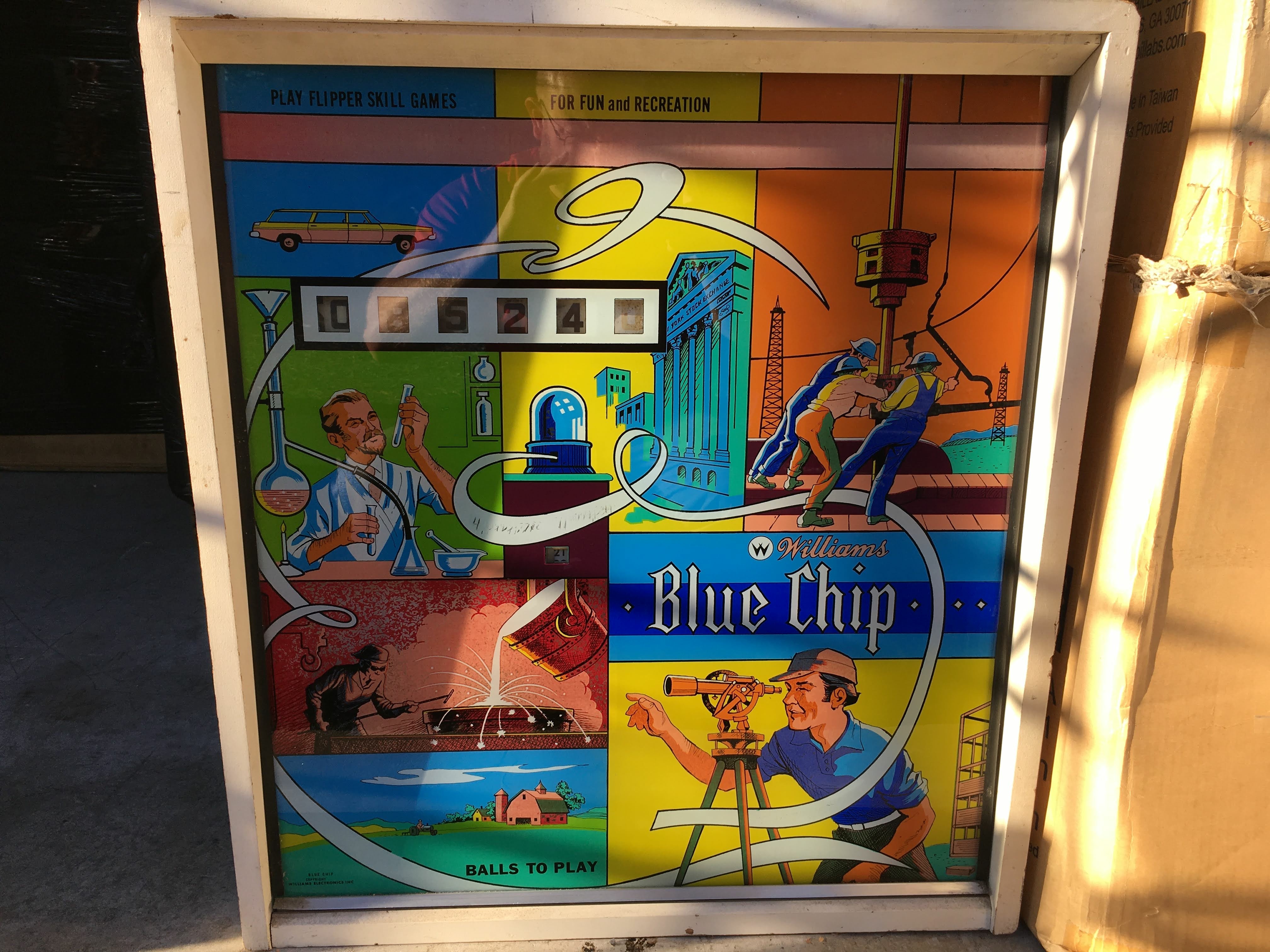 Blue Chip (1976) Pinball Machine by Williams Electronic Games Inc.