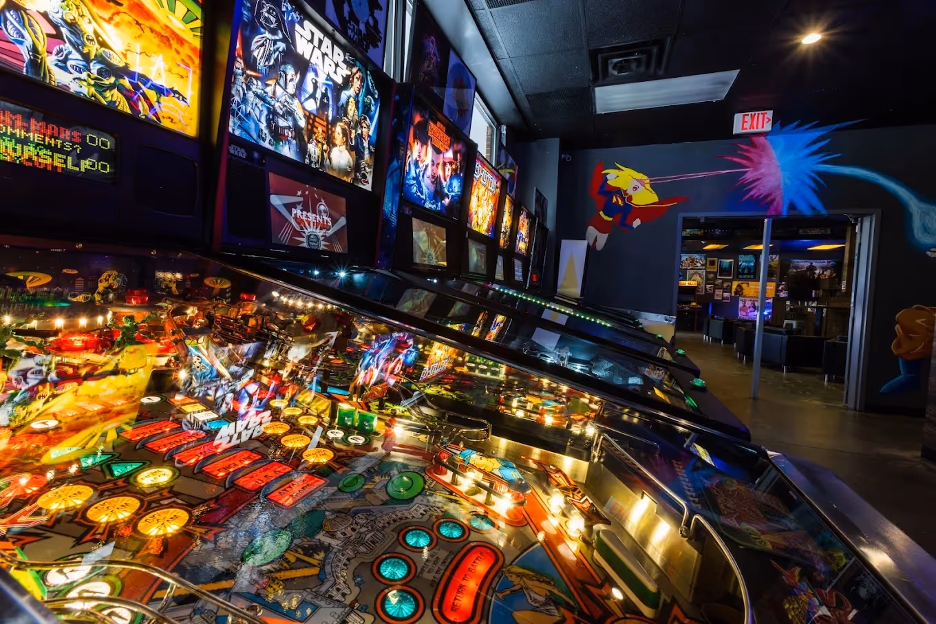 Stop Button Bar + Arcade