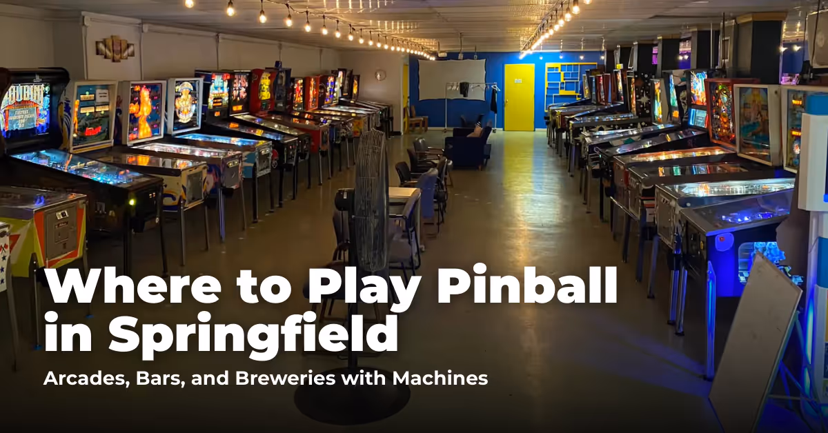 Where to Play Pinball in Springfield: Clubs, Bars, and Arcades with Machines in Western Mass