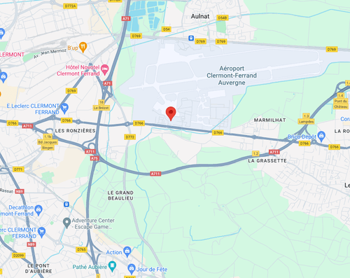 Image map localisation entreprise