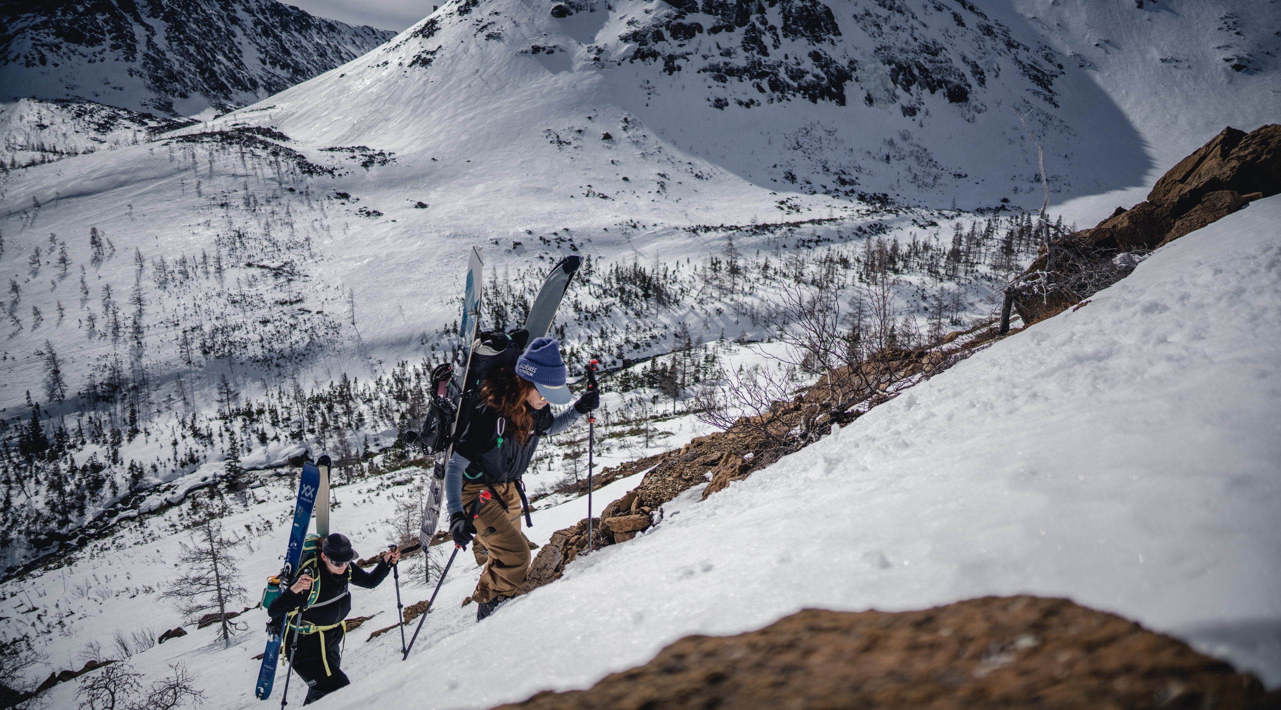 Voyage de ski hors-piste avancé - Ski Chic-Chocs