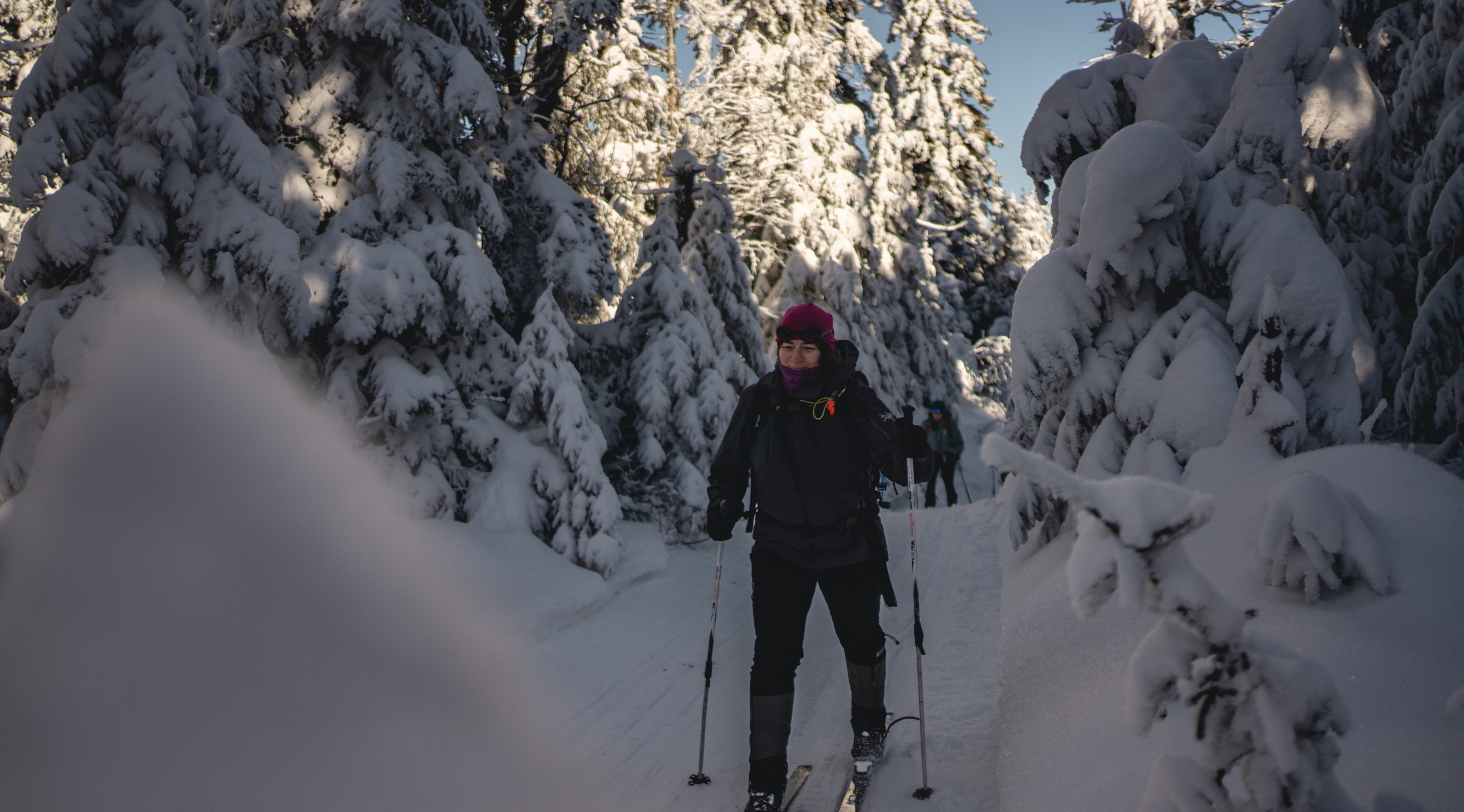 Community day introducing cross-country skiing off-piste - Laurentians