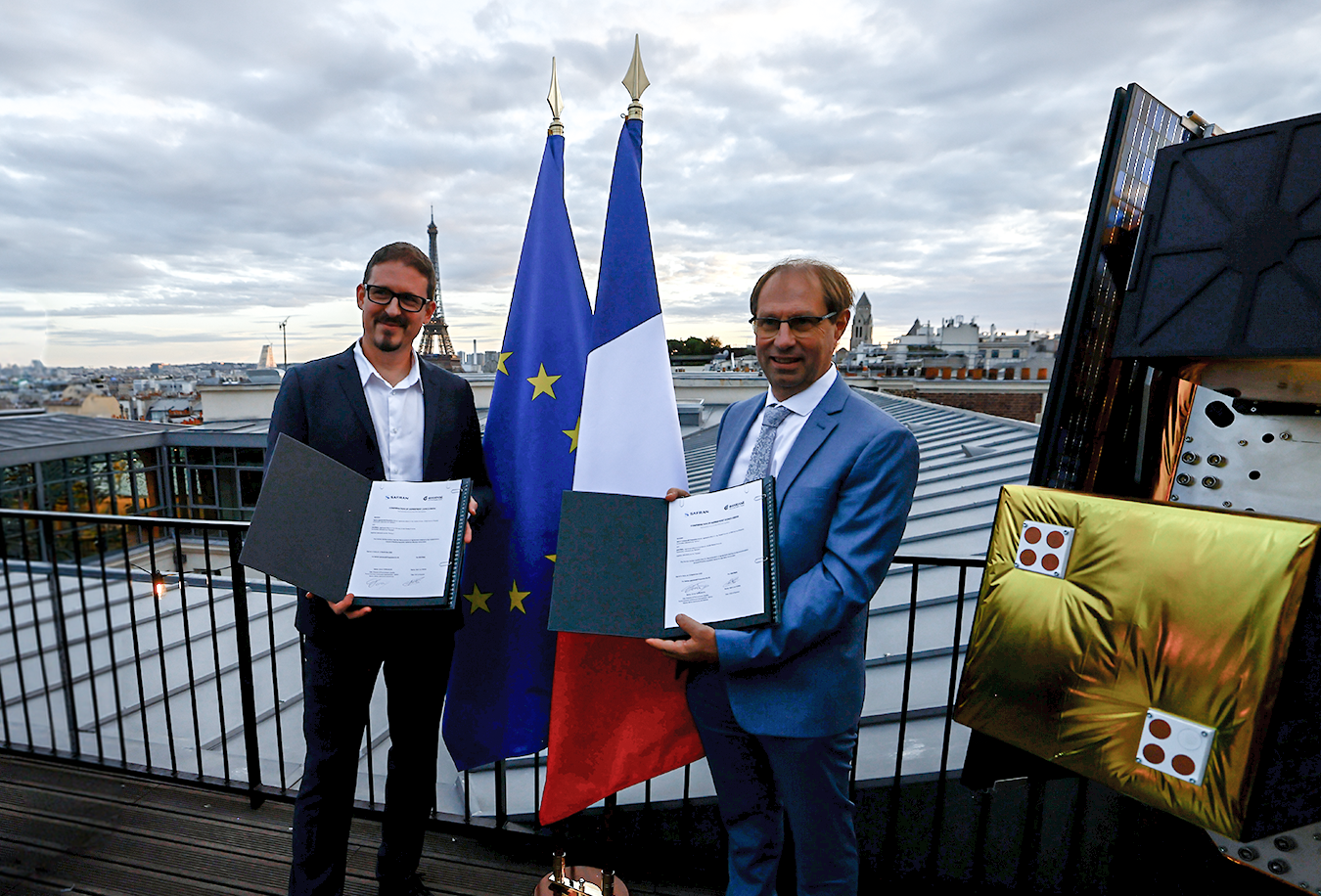 Safran and Exotrail partner  to build a reference offering  in electric propulsion