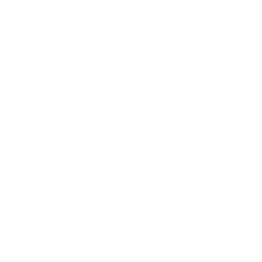 White rocket launch icon with flames and motion lines on black background.