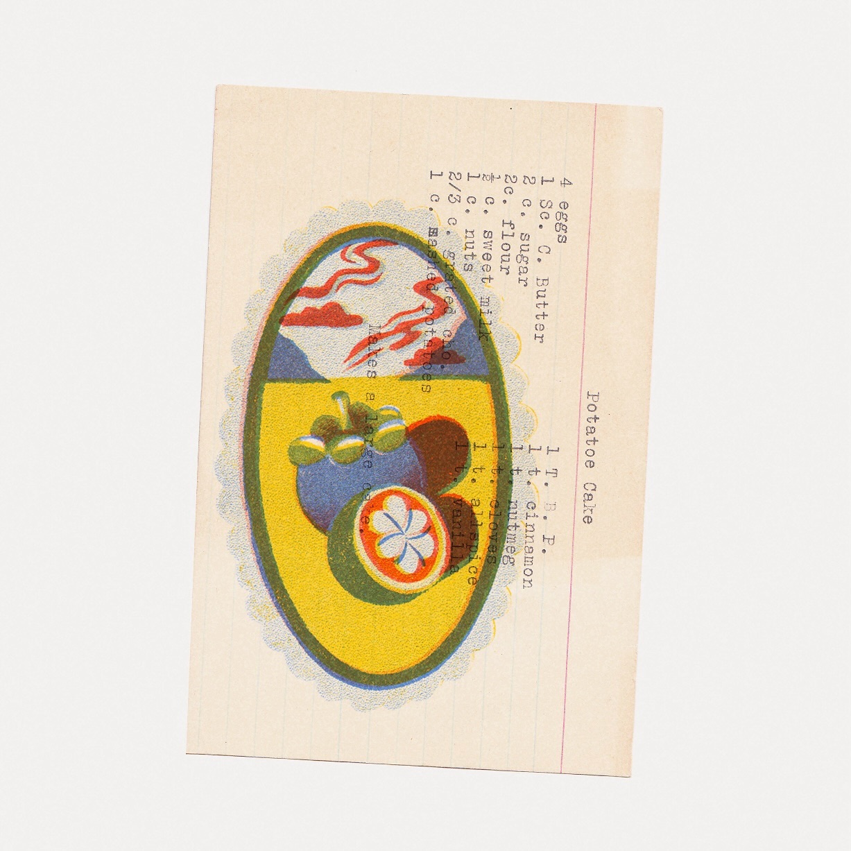 Mangosteen on Recipe Card
