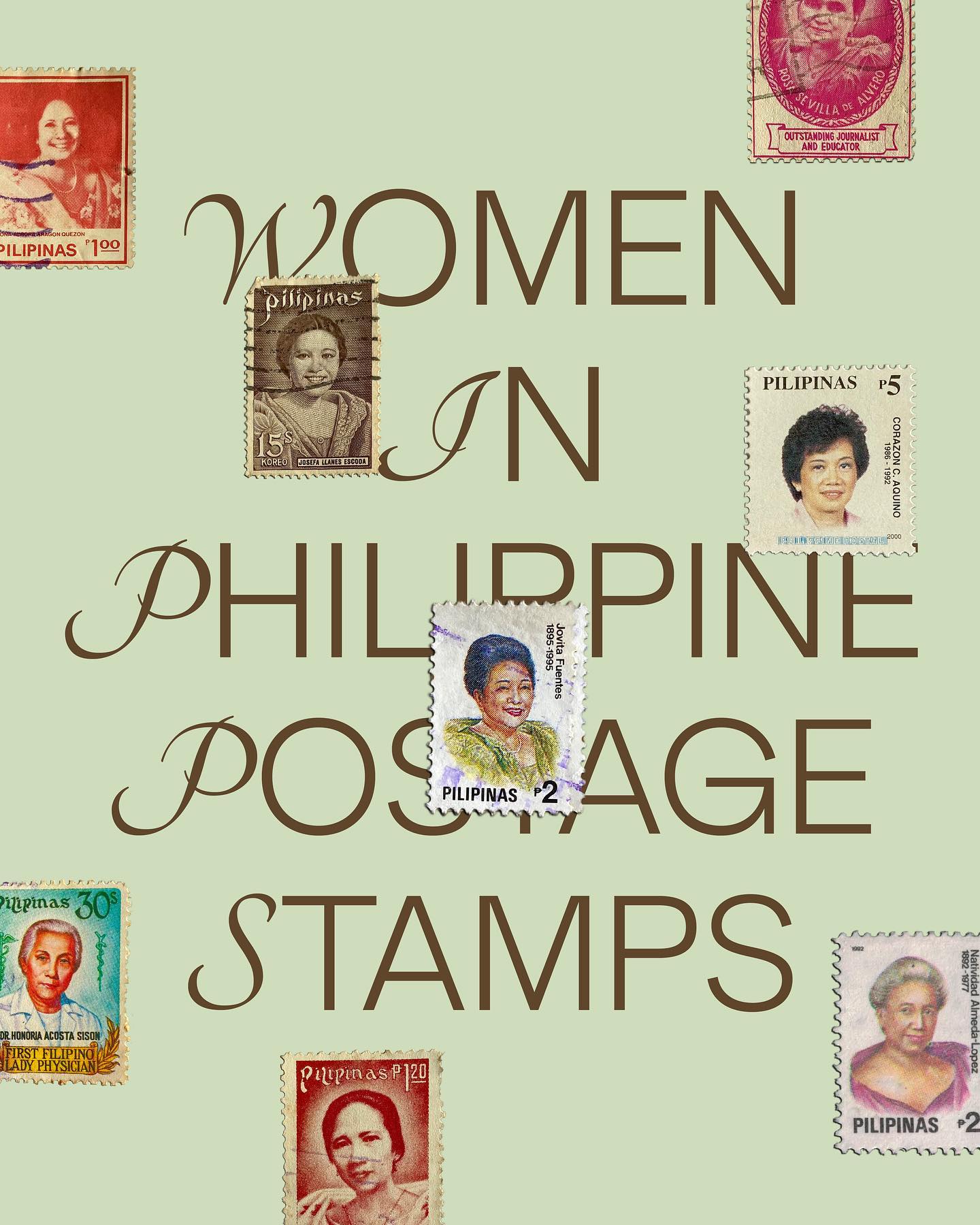 Women in Philippine Postage Stamps