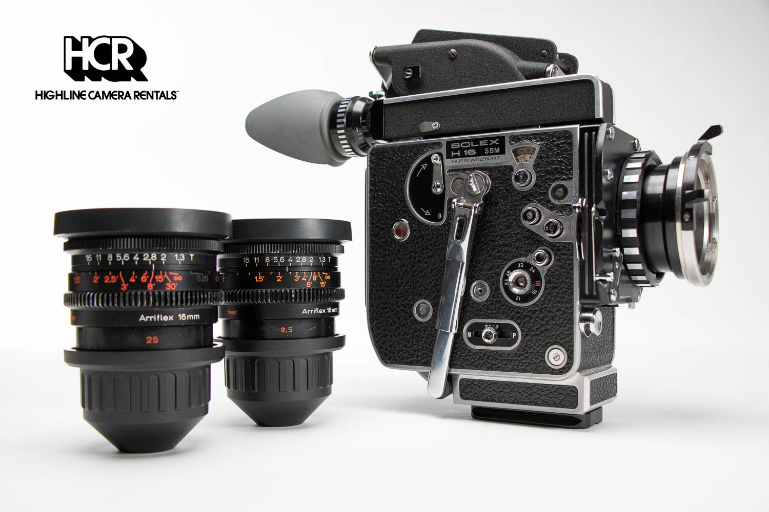 Rent a Bolex - PL mount with two Zeiss Super Speeds