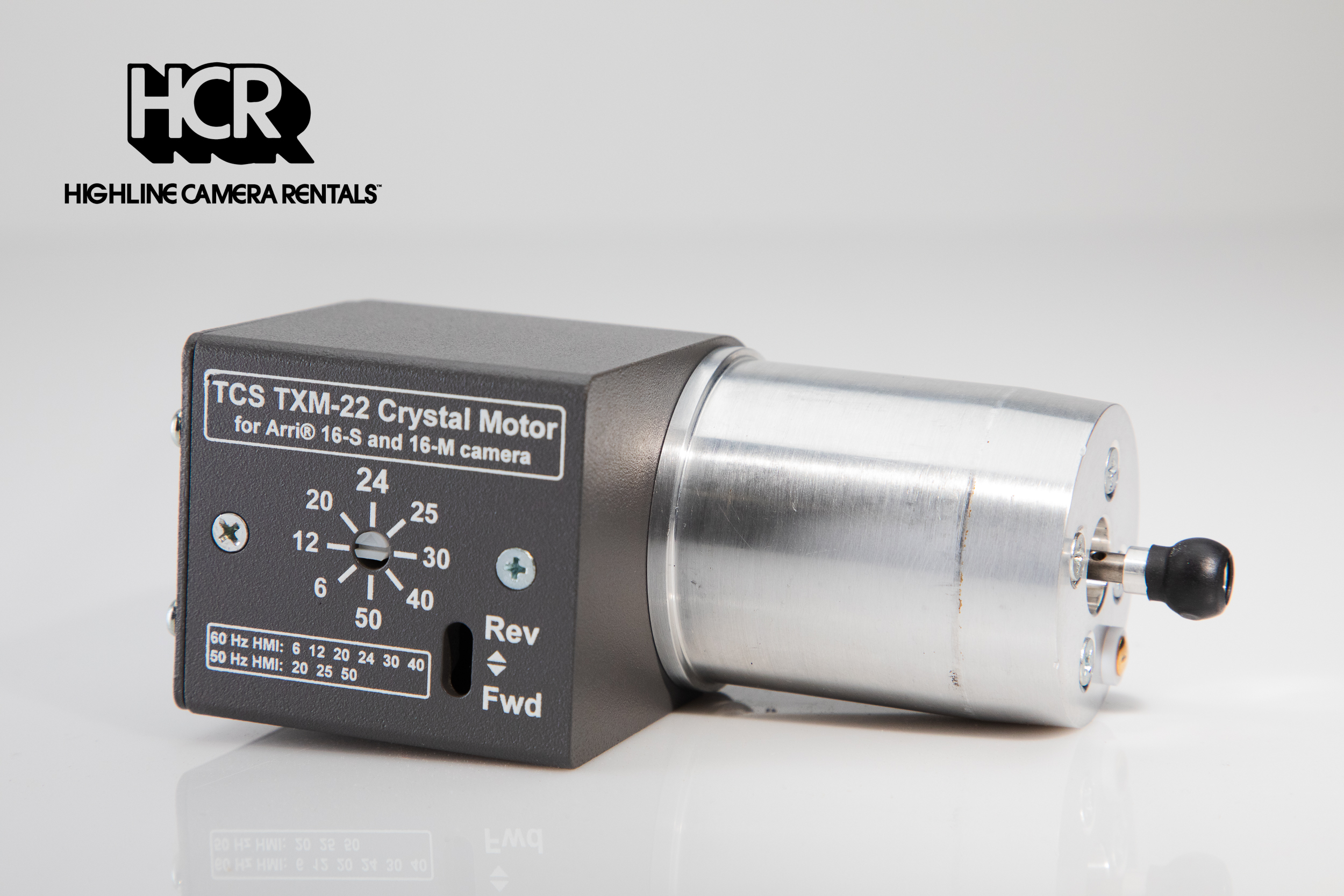 TCS TXM-22 Crystal speed motor for Arri 16-S