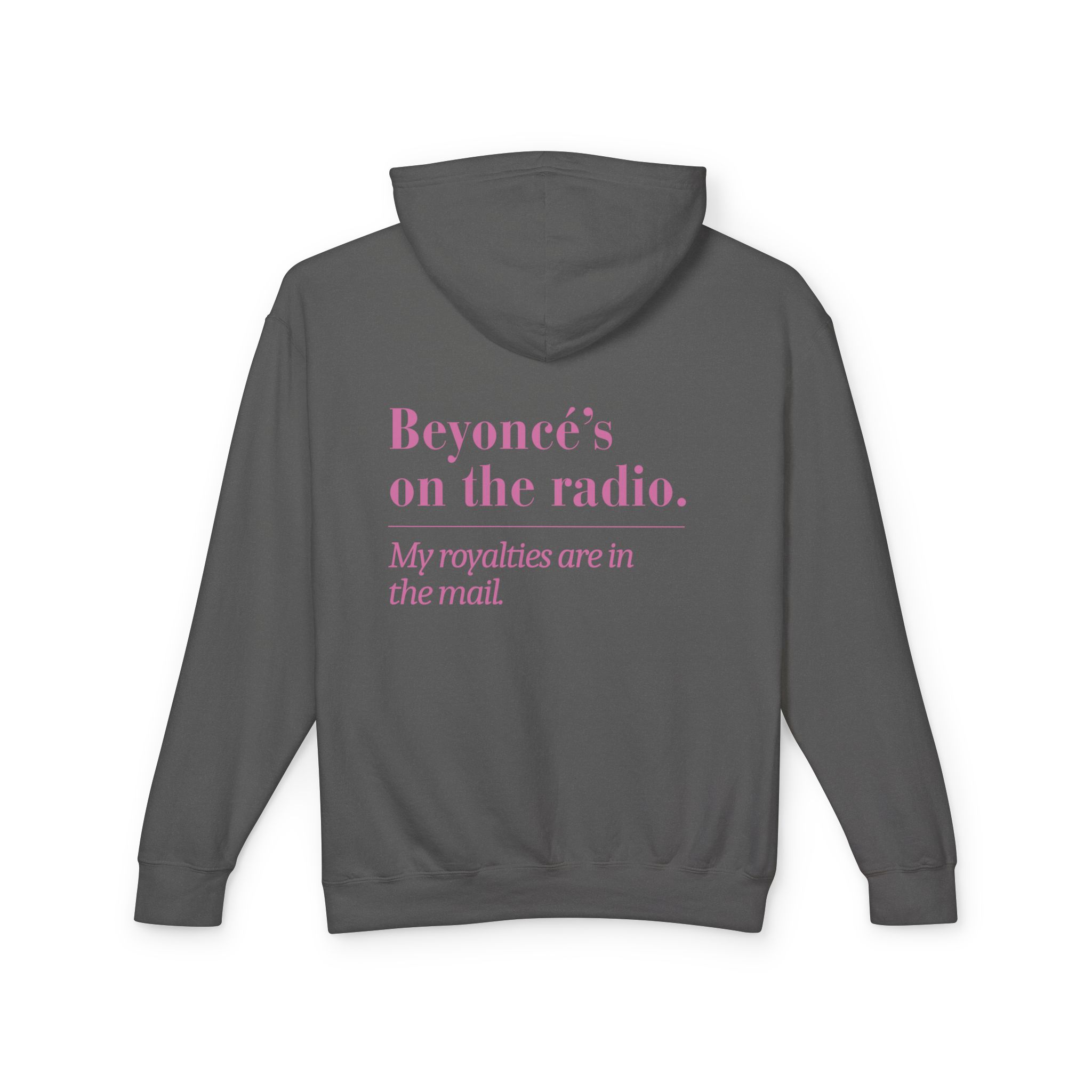 Beyonce hoodie grey