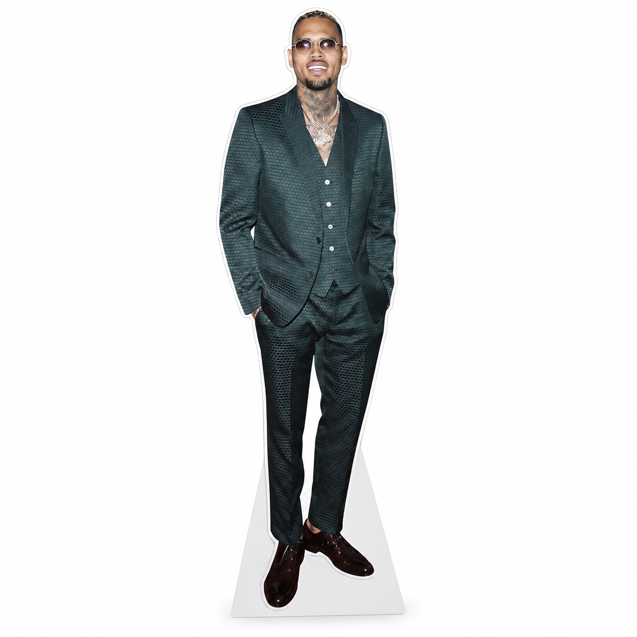 chris brown cutout