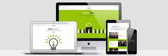 Devices with new Xref website with branding