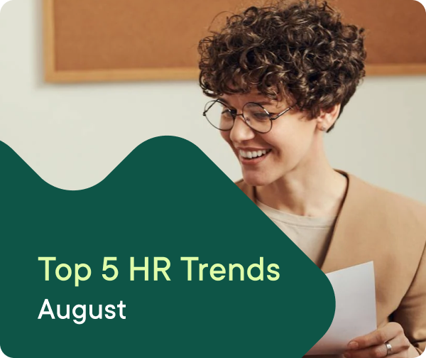 Branded image of monthly HR trends