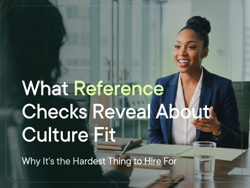 What Reference Checks Reveal About Culture Fit Header | Xref