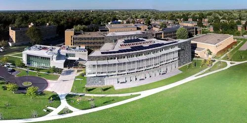 Daemon University campus buildings