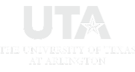 The University of Texas at Arlington logo featuring the letters UTA with a star incorporated in the letter A above the full institution name.