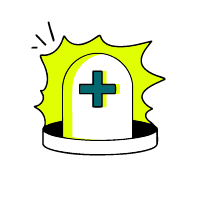 Zeichnung einer Tierarztrechung und einem Häckchen symbolisiert, dass Haustiereltern die Tierarztrechnungen schnell und digital einreichen können