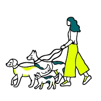 Drawing of a vet bill and a check mark symbolizes that pet parents can submit vet bills quickly and digitally