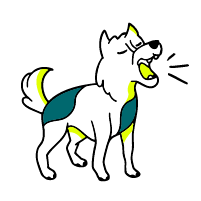 Zeichnung eines Smartphones mit Stethoskop symbolisiert, dass bei der Haustierversicherung grostis online Tierarztkonsultationen inbegriffen sind