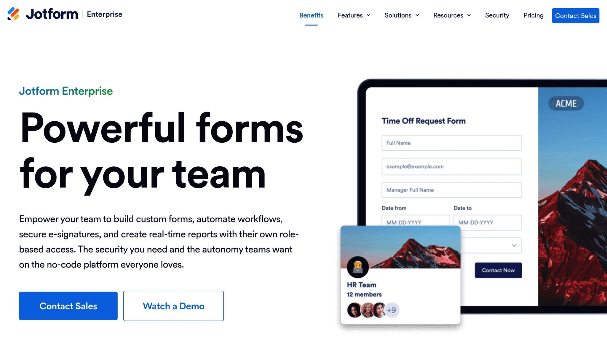Jotform Enterprise