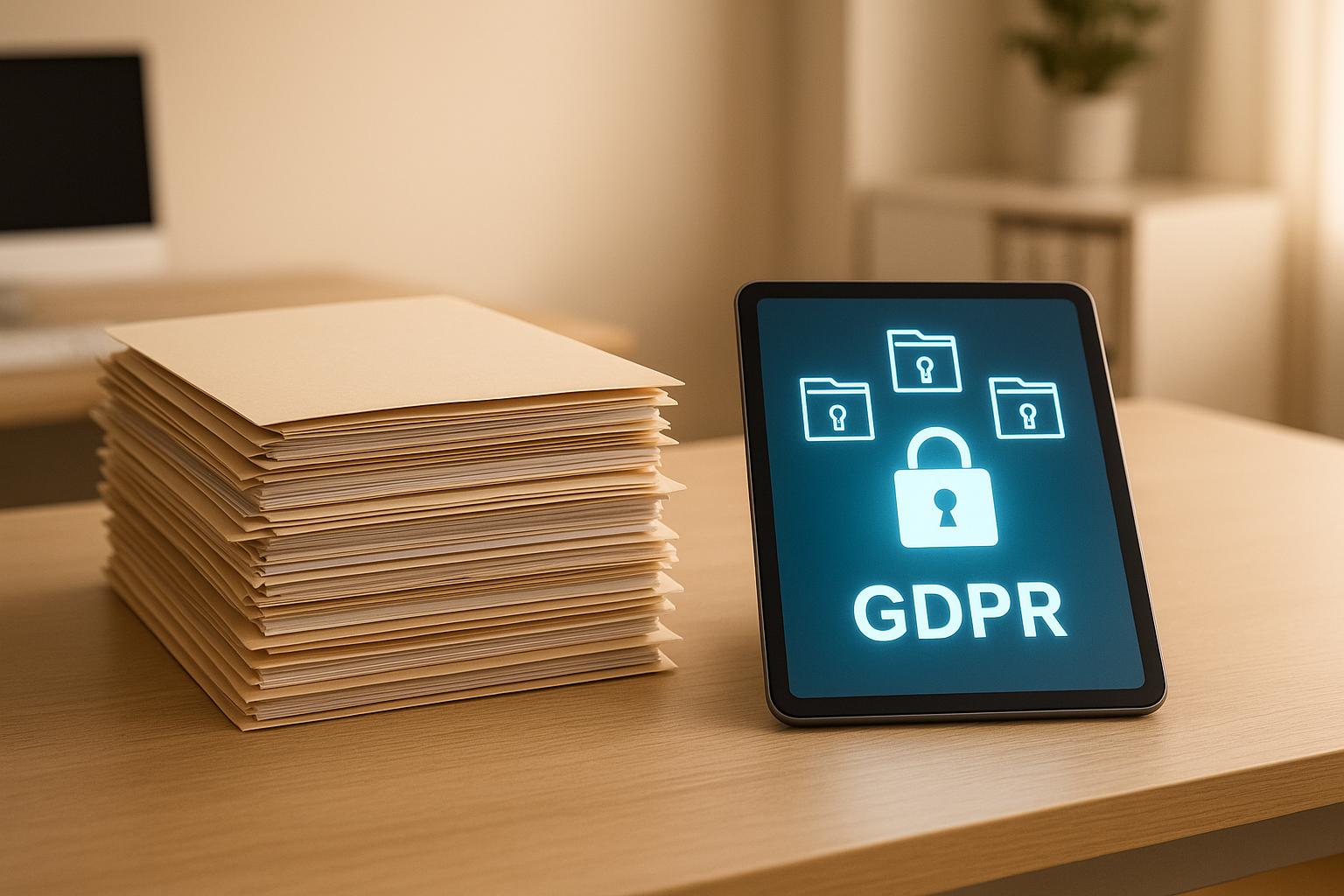 Paper vs Digital Records: GDPR Compliance