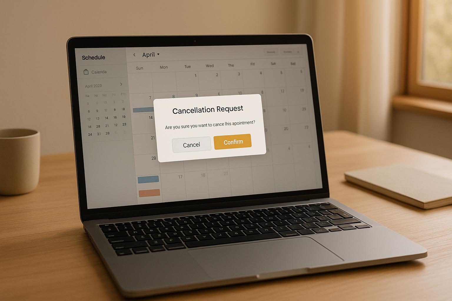 GDPR Compliance for Online Cancellations and Rescheduling