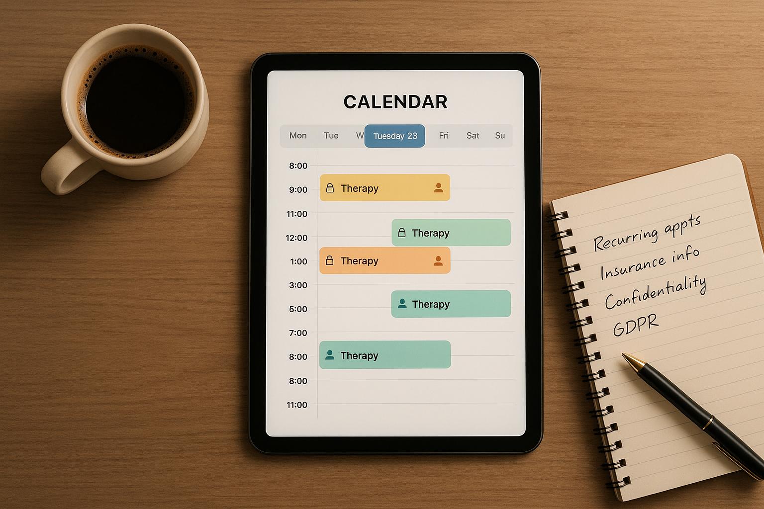 Recurring Appointments and GDPR: What Therapists Must Know