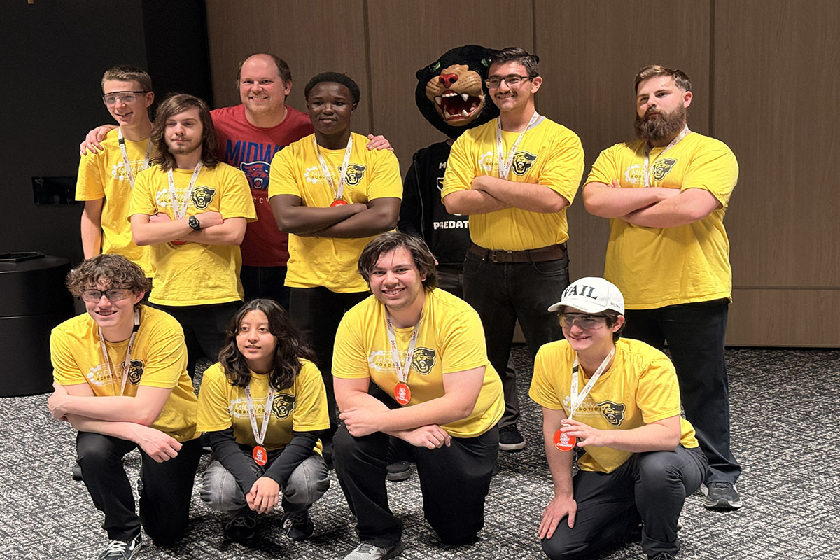 Midway robotics team group photo