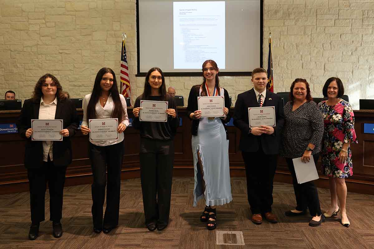 Midway High School UIL Academics students